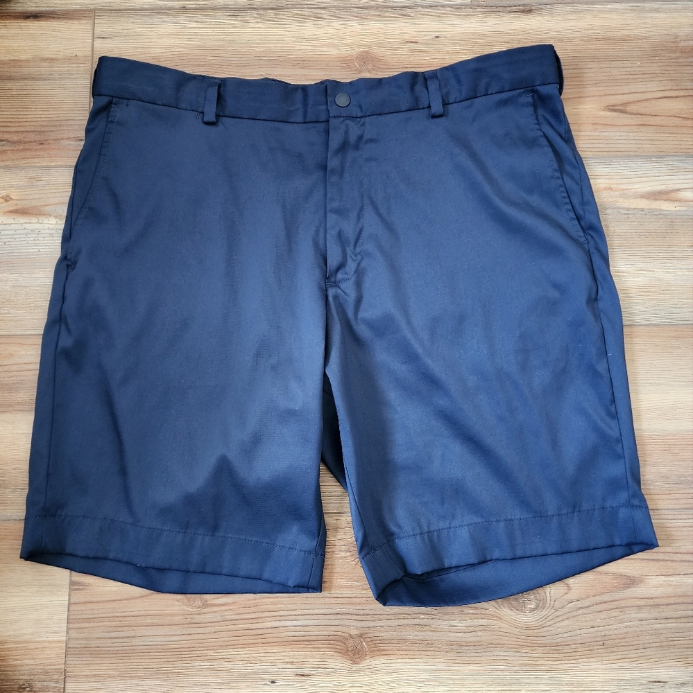 Brooks Brothers Swim Shorts Mens 38 Navy Blue 9"